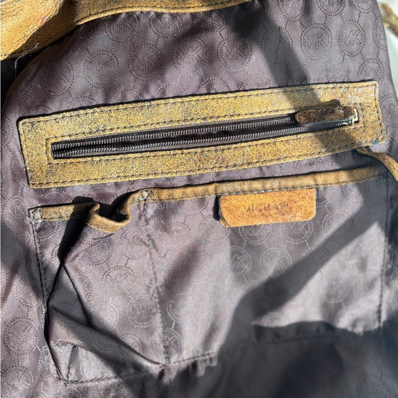 Michael Kors Brown Suede Tote - Picture 13 of 14